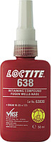LOCTITE 638 50МL, Вал-втулочный фиксатор, быстроотверждаемый 0.25мм