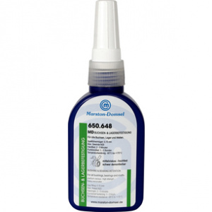 MD-BL 650.648 Бутылка 50гВал-втулочный фиксатор высокой прочности,средней вязкости, высокотемп-й, бы