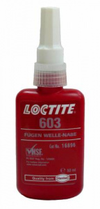 LOCTITE 603 50МL, Вал-втулочный фиксатор, быстроотверждаемый 0.1мм