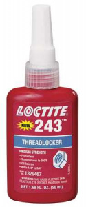 LOCTITE 243 Фиксатор резьбовой средняя прочность  50мл
