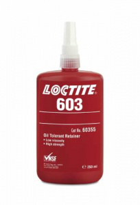 LOCTITE 603 250МL, Вал-втулочный фиксатор, быстроотверждаемый 0.1мм