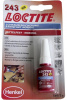 LOCTITE 243 5ML Фиксатор резьбовой средняя прочность
