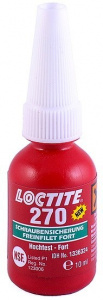 LOCTITE 270 10ML Резьбовой фиксатор высокой прочности