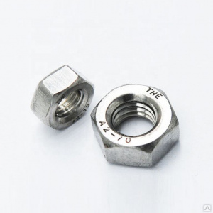 Гайка М  1.6 DIN 934 Нержавейка А2