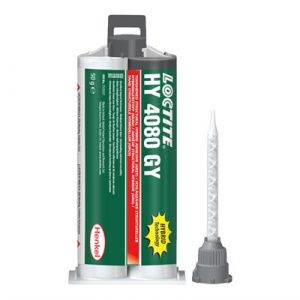 LOCTITE HY 4080 GY 50G Вибростойкий ударнопрочный клей (требуется дозатор и пистолет), серый