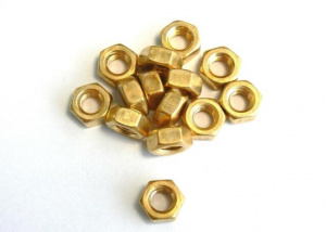 Гайка М 22  DIN 934  Латунь