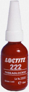 LOCTITE 222 10ML Фиксатор резьбовой малая прочность