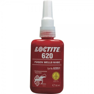 LOCTITE 620 50МL, Вал-втулочный фиксатор высокотемпературный медленный 0.2мм