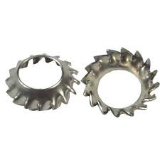 Шайба DIN 6798/V  ф 6 Цинк