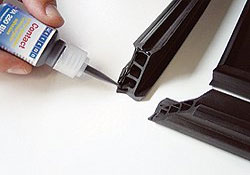 WEICON Contact VA 250 Черный Цианоакрилатный клей (30 г) Высокая вязкость 2000-3000 mPa·s. Медленный